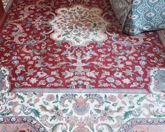8ft X 10ft Hand Knotted Persian Arak Area Rug