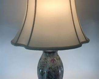 Asian Inspired Porcelain Table Lamp