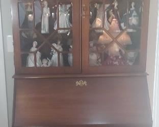 Jasper Cabinet Mahogany Drop Front Secretary