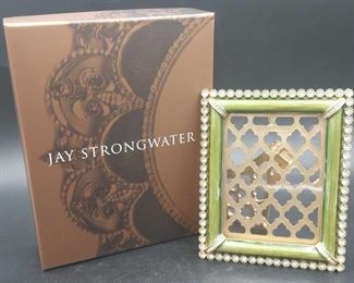 Jay Strongwater Enamel and Glass Picture Frames