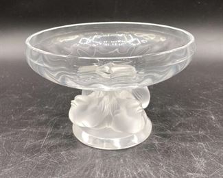 Lalique France Glass Dish