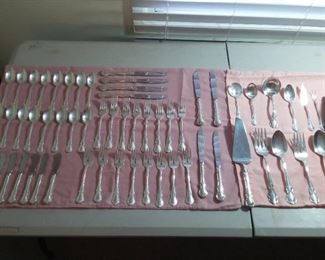 Towle Sterling Flatware Set "French Provincial" pattern