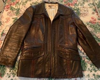 Vintage Silton California Genuine Animal Skin Jacket