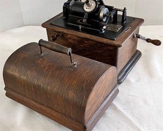 EDISON CYLINDER PHONOGRAPH - GOOD WORKING ORDER