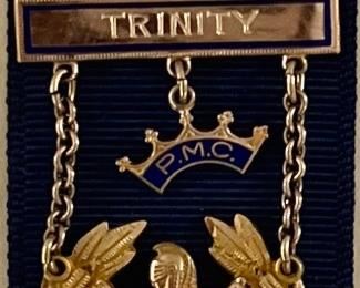 ANOTHER VIEW OF 10K GOLD MEDAL