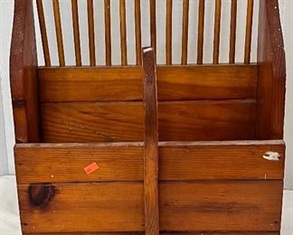 CRANBERRY RAKE STYLE MAGAZINE HOLDER