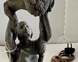 ART DECO FIGURAL LAMP