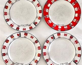 ANDY WARHOL CAMPBELL’S SOUP PLATES 