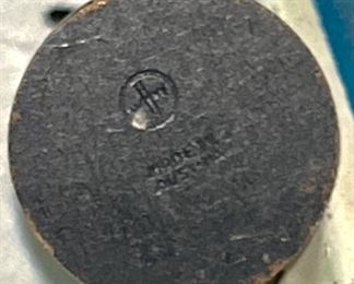 MARK ON BRONZE GIRAFFE 