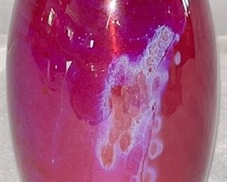 JOSH SIMPSON ART GLASS VASE 