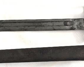 U.S. MILITARY BAYONET W/ SCABBARD / DATED 1894