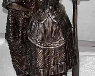 ANTIQUE CAST METAL FIGURE 