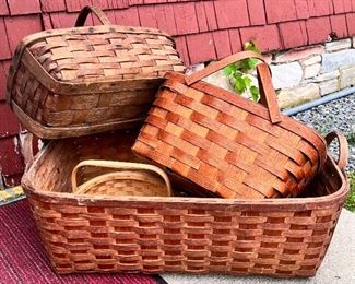 OAK SPLINT BASKETS 