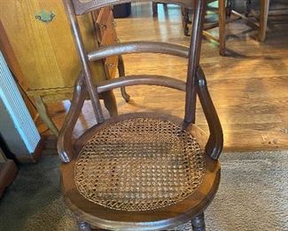 VICTORIAN STYLE DESK/SIDE CHAIR