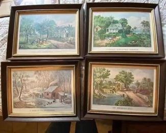 CURRIER & IVES PRINTS
