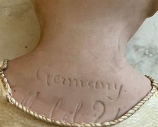 MARKINGS ON ANTIQUE GERMAN DOLL