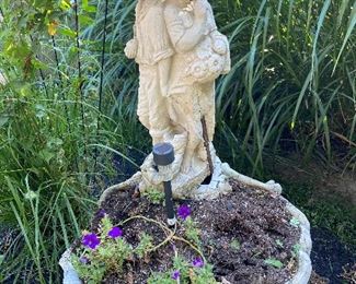 OUTDOOR CONCRETE FOUNTAIN