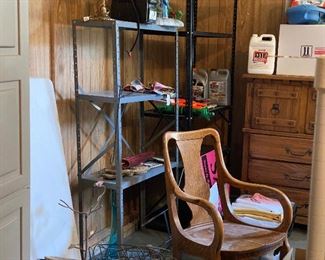 ONE OF SEVERAL ROCKING CHAIRS