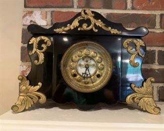 Metal Case Clock