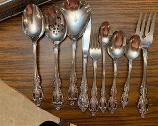 Stainless Flatware, Service for 11
