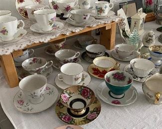 Tea Cups! Some Japan, some Made in Japan, and more