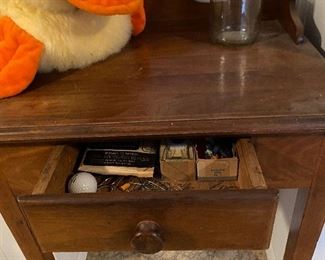 Vintage desk with drawer