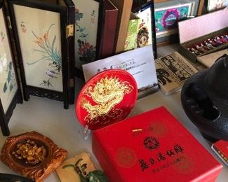 Lots of items from Japan