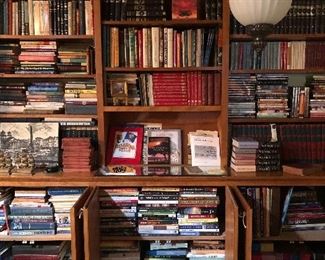 Tons of books-lots of biblical commentaries. Lots and lots of free bibles.