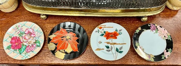 Set of 4 Fitz and Floyd Accent Plates- $30