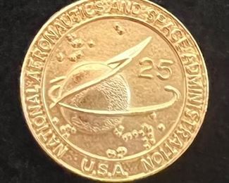 NASA 25 Years of Service Lapel Pin- $35