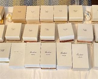 Noritake Easter Egg collection starting in 1970