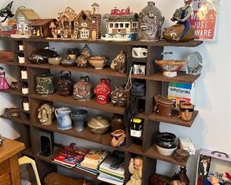 Large collection of pottery