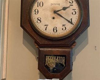 Ingraham regulator Clock - Working  $90 offer welcome