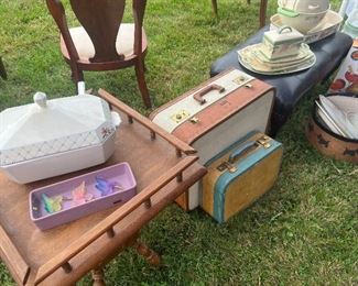 Vintage suitcases