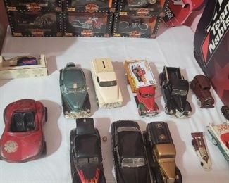 some more models and Harley Davidson items