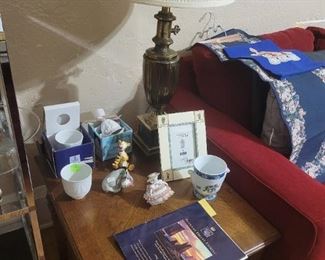 other items on the end table are sold separately