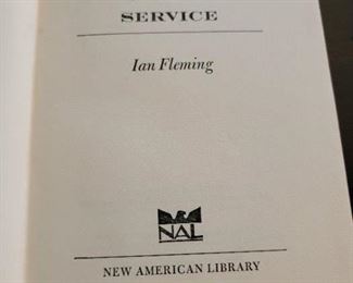 Ian Fleming James Bond Book Collection 
