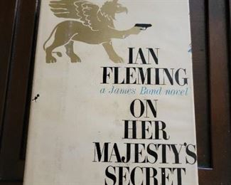 Ian Fleming James Bond Book Collection