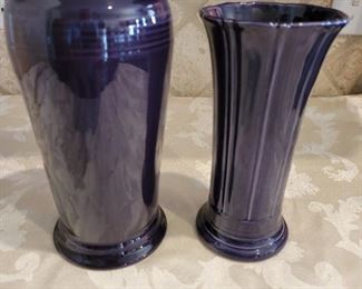 Purple Fiesta Vases