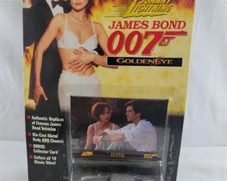 James Bond 007 "Golden Eye" die-cast metal body and chassis - in original unopened packaging