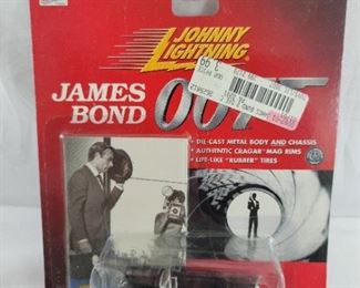 James Bond 007 "Dr No" 57 Chevy Bel Air die-cast metal body and chassis - in original unopened packaging
