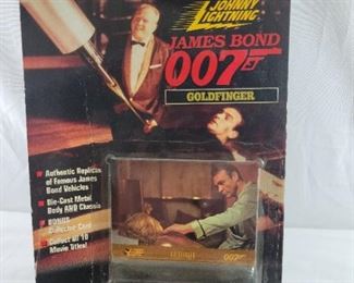 James Bond 007 "Goldfinger" metal body and chassis die-cast - in original unopened packaging