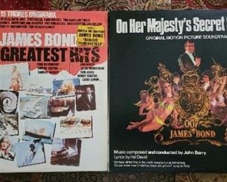 James Bond 007 Sound Track Albums