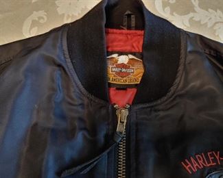 Men's Harley Owners Group Black Nylon Jacket