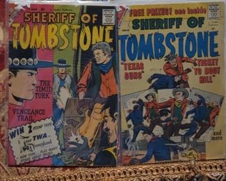 Charlton Comics "Sheriff of Tombstone" Comic Books 
