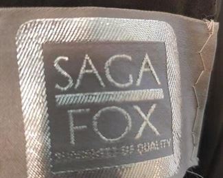 Fox fur ladies jacket by Saga Fox