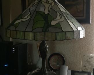 Tiffany themed lamps.