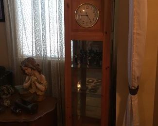 Curio clock.