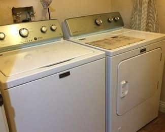 Maytag washer / dryer. Matched set.