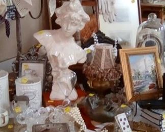 French country farmhouse and elegant mix.